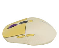 CANYON Mysz bezprzewodowa MW-26 LCD Cicha Dwa Tryby Żóta CNS-CMSW26Y - 1348455 - zdjęcie 2